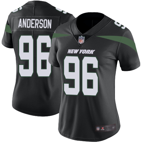 New York Jets Limited Black Women Henry Anderson Alternate Jersey NFL Football 96 Vapor Untouchable